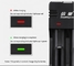 USB Doublepow заряжатель литий-ионного аккумулятора 26650 3,7 вольт 16340 18650